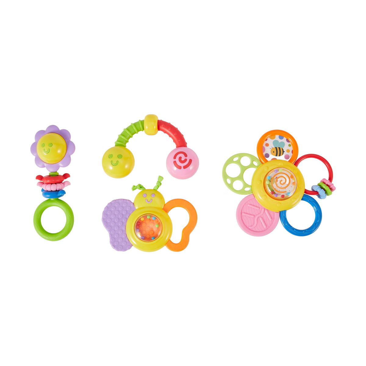 Baby Rattle and Teether Set