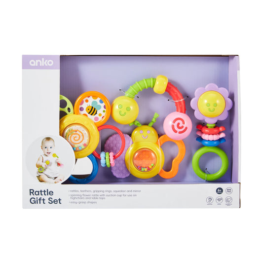 Baby Rattle and Teether Set