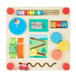 Wooden Busy Board Bench | Montessori Activity Toy for Toddlers