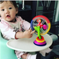 Baby Playing with a Colorful Suction Cup Spinning To