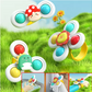 3PCS Suction Cup Spinner Toys for Babies