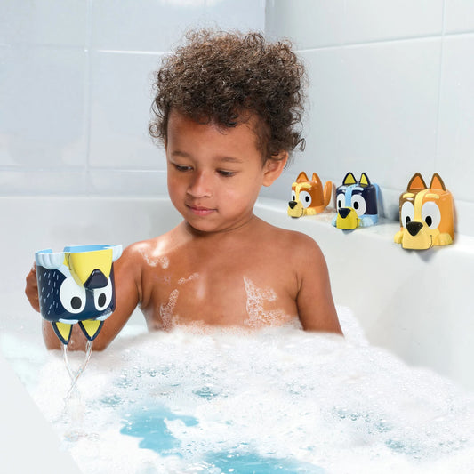 Bluey Family Pourers Bath Toys | Splash & Float Set
