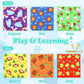 Cartoon Baby Tissue Box Toy Soft Cloth Cube for Toddlers