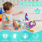 Cartoon Baby Tissue Box Toy Soft Cloth Cube for Toddlers