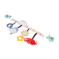 Clip-On Sensory Stroller Toy for Babies | Mirror Teether Rattle