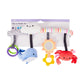 Clip-On Sensory Stroller Toy for Babies | Mirror Teether Rattle