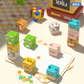 Colorful Animal Stacking Cube Toys for Kids