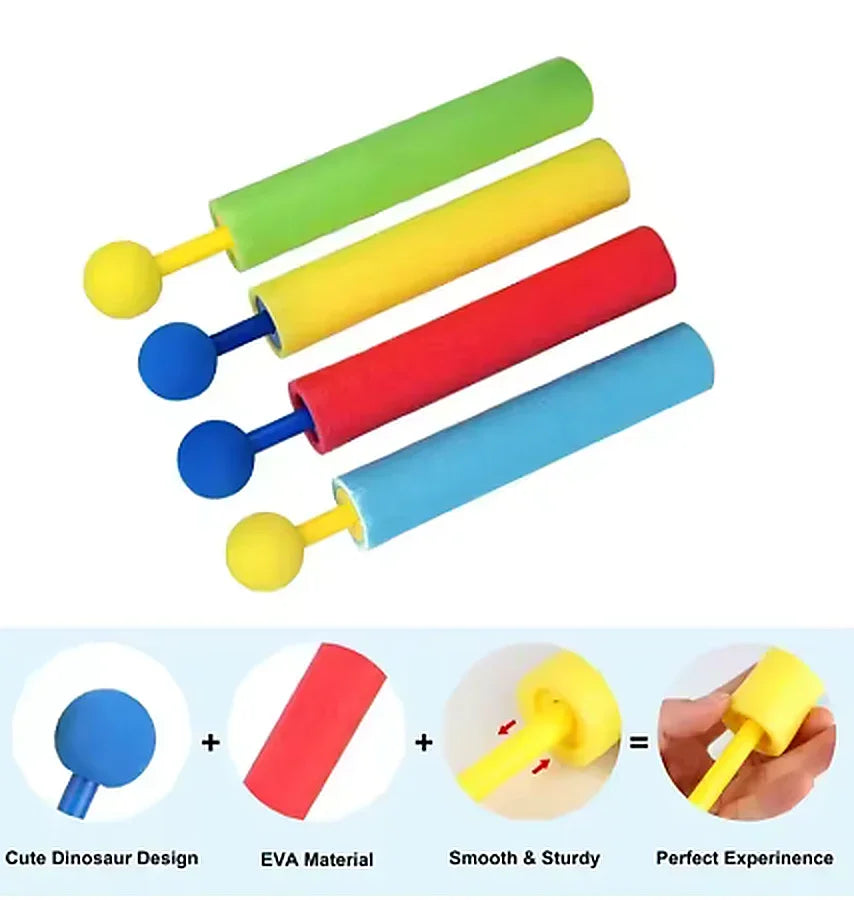 Colorful Foam Water Blaster Toys for Kids