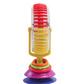 Colorful Suction Cup Spinning Rattle Toy