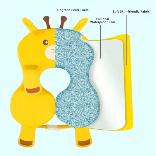 Giraffe Baby Pool Float | Non-Inflatable Float for Kids