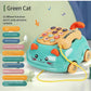 Green Cat Musical Learning Phone Toy