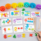 Math Counting Toy with Bead Matching Set