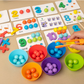 Montessori Color Sorting & Counting Toy – Fine Motor Skills & Early Math Learning Set for Toddlers