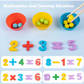 Montessori Math Counting Toy – Early Learning Numbers & Arithmetic Educational Set for Kids