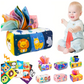 Montessori Sensory Tissue Box Toy for Babies