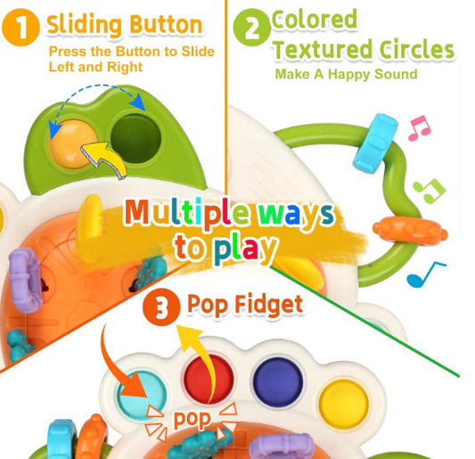 Multiple Ways to Play Montessori Sensory Toy