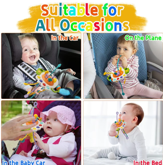 Portable Montessori Sensory Toy for Travel and Everyday Play
