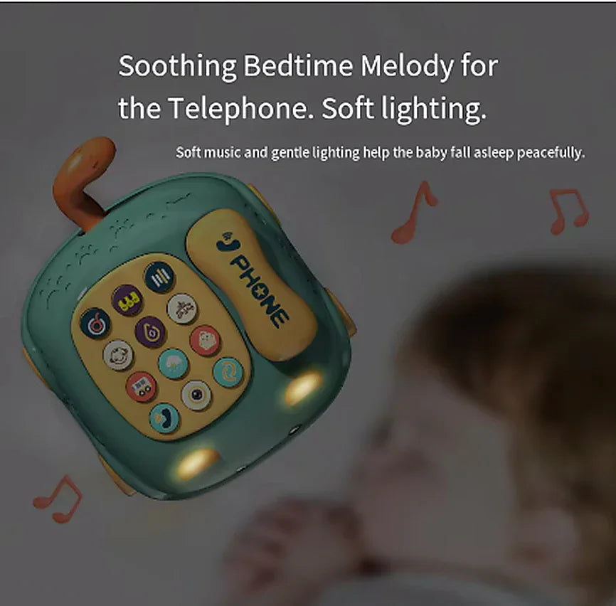 Soothing Bedtime Melody and Soft-Light Phone Toy