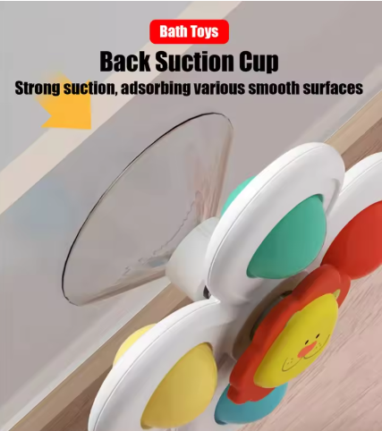 Cartoon Animal Suction Cup Spinner Toy