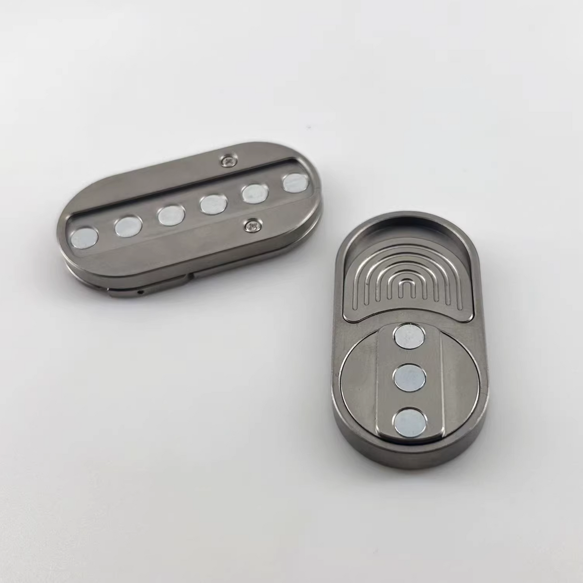 Target Push Metal Fidget Slider Toy | Magnetic Stress Relief Toy