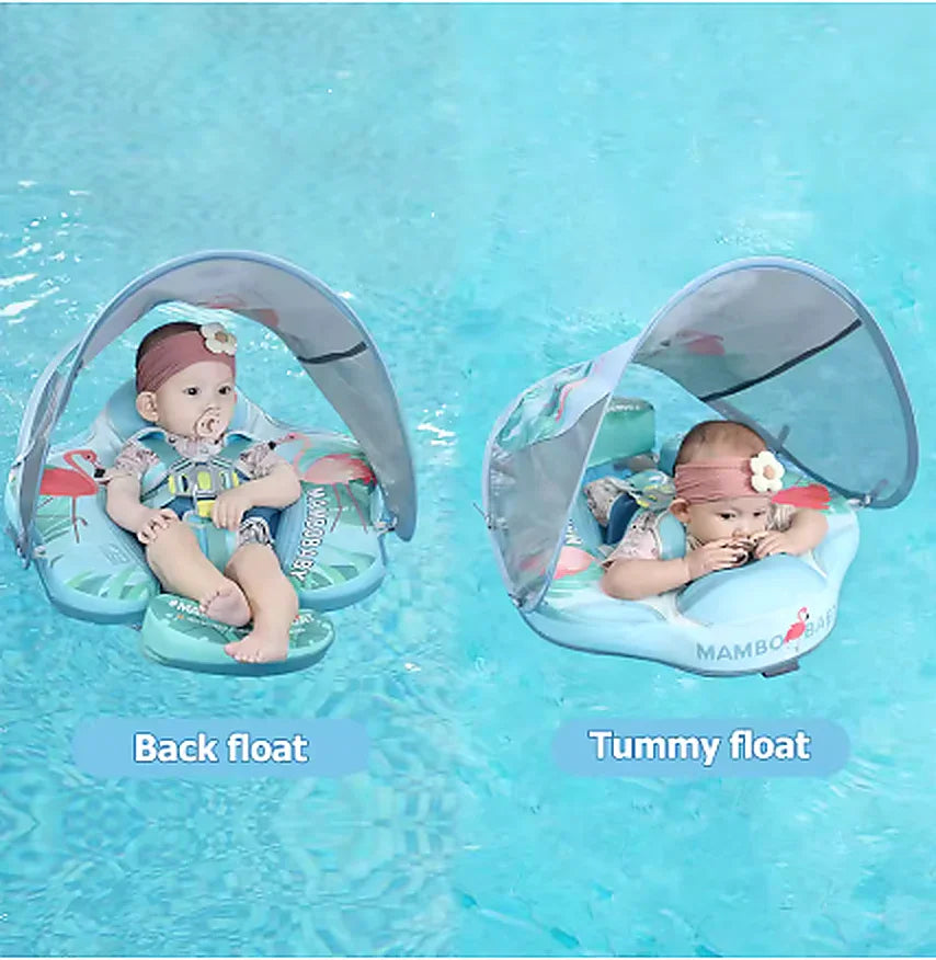 Two-Way Baby Swim Float for Back and Tummy Positions
