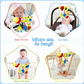 Versatile Spiral Hanging Activity Toy for Strollers, Car Seats, Cribs, and Play Gyms