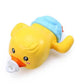 Compact Swimming Duck Toy with Size Details