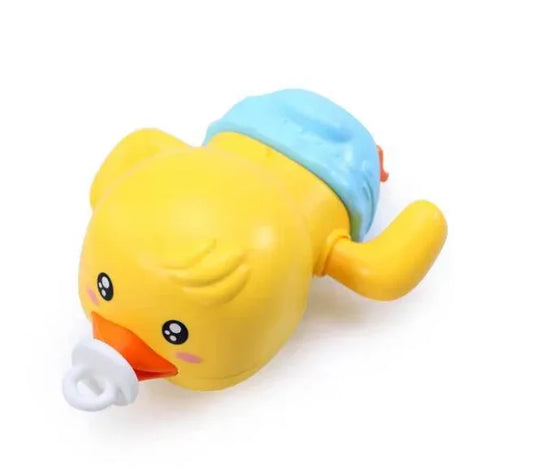 Compact Swimming Duck Toy with Size Details