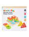 Wooden Shape Sorter Developmental Toy for Toddlers